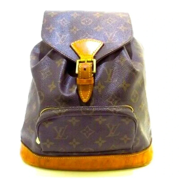 Louis Vuitton Backpack, Montsouris Mm M51136 Monogram Sp1000 Backpack - Picture 1 of 10
